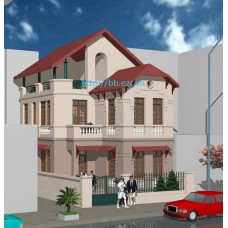 Mặt tiền nhà 7m, 2 tầng