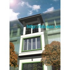 Nhà ống (nhà phố) 4.5x17m (3,5 tầng - 3 phòng ngủ)