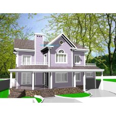 Biệt thự / Nhà vườn 14.5x11m (2 tầng - 3 phòng ngủ)