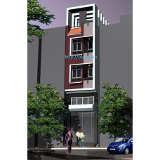 Nhà ống (nhà phố) 3.5x7.5m (5 tầng - 2 phòng ngủ - tầng 1 kinh doanh)