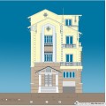 Biệt thự / nhà vườn 10x15m trên đất 13x22m (3.5 tầng - 3 phòng ngủ chính)