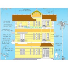 Nhà vườn 10x7m