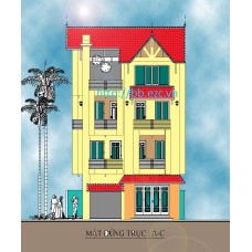 Biệt thự / nhà vườn 10x12m (4 tầng - 4 phòng ngủ)