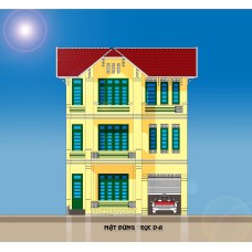 Biệt thự / nhà vườn 13x9m (3 tầng - 4 phòng ngủ)