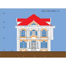 Nhà vườn 7x10.6m