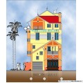 Biệt thự / nhà vườn 9x10.5m (4 tầng - 4 phòng ngủ)