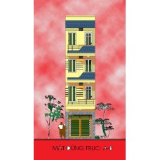 Nhà ống (nhà phố) 3.6x11 m (3.5 tầng- 3 phòng ngủ)