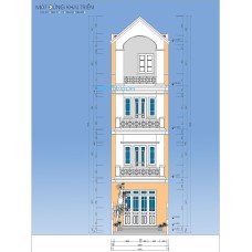 Nhà ống (nhà phố) 4.2x18m (4 tầng - 4 phòng ngủ)