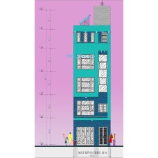 Nhà ống (nhà phố) 5.8x9m - 5 tầng - 3 phòng ngủ